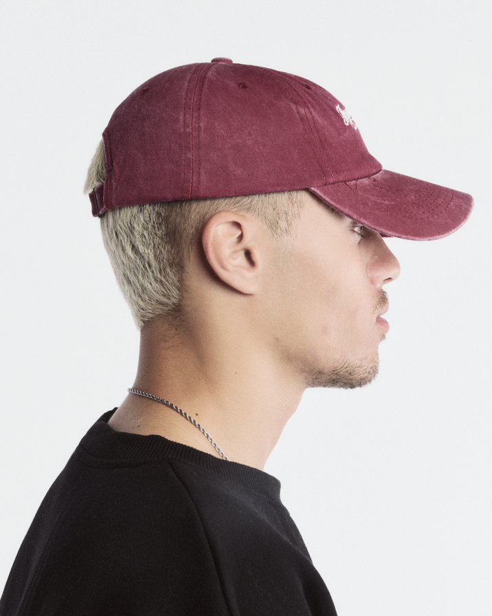 RED WASHED BOYD STUDIO CAP