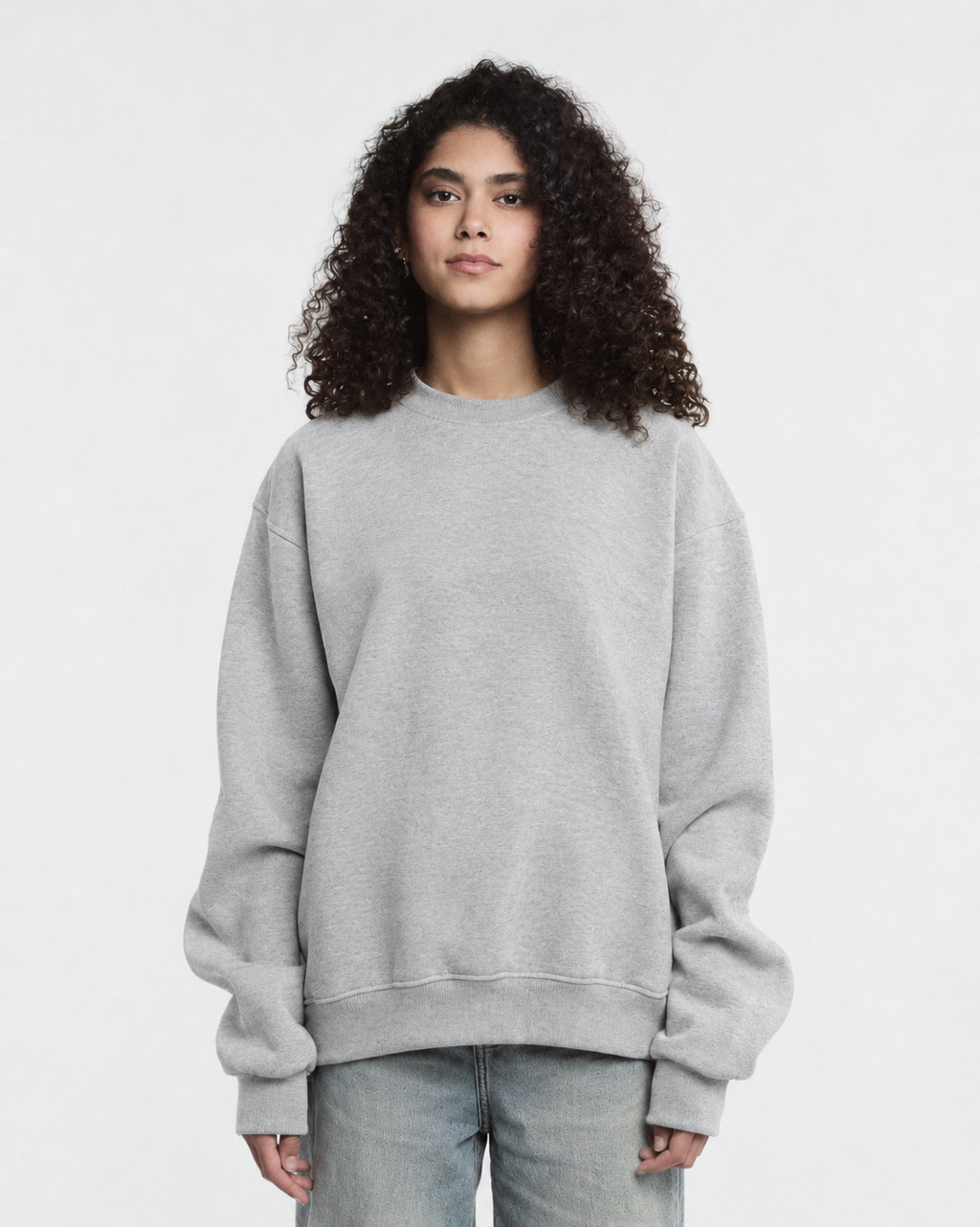 Black+Grey Core Crewnecks