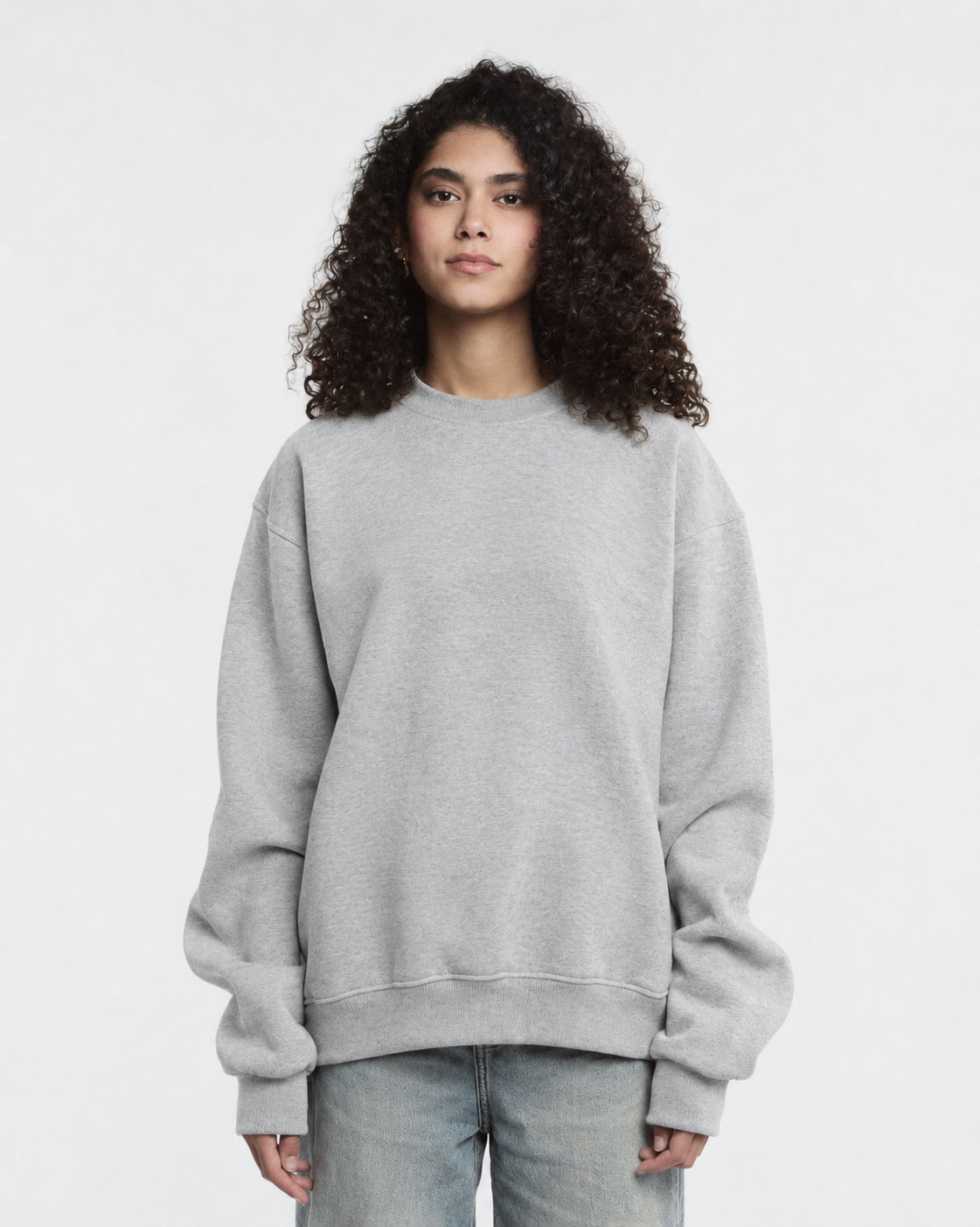 Black+Grey Core Crewnecks