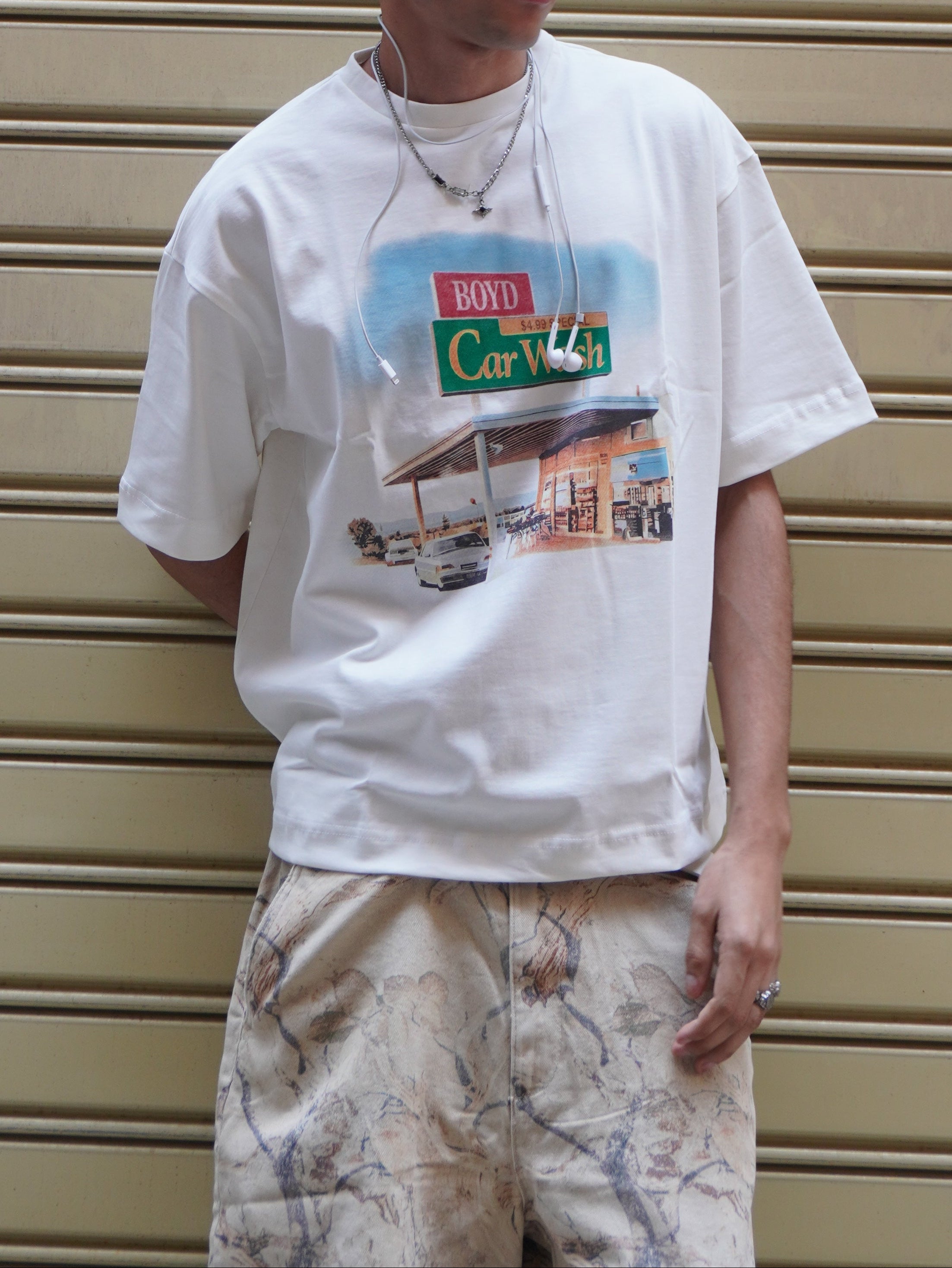 Car wash tee