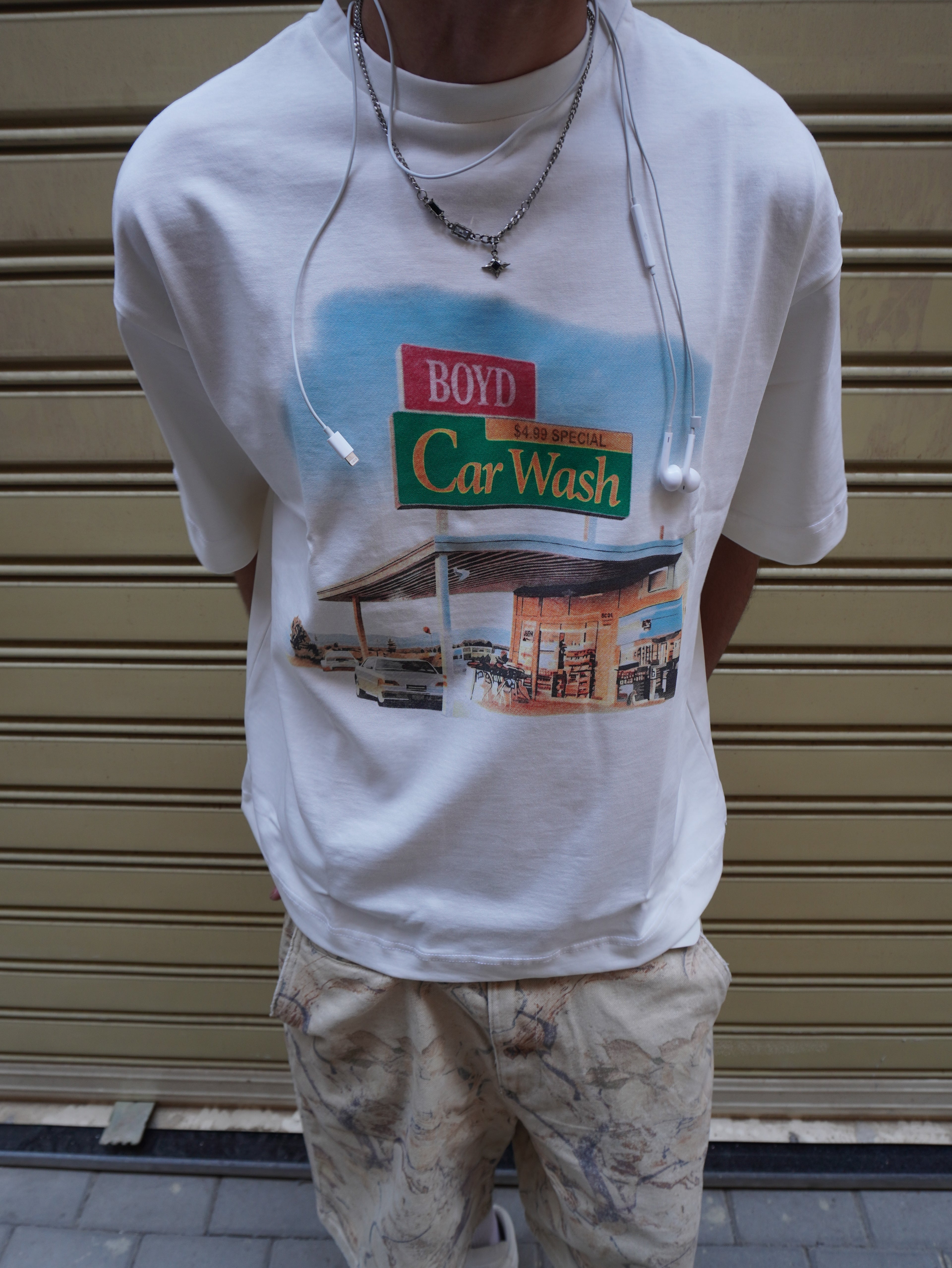 Car wash tee