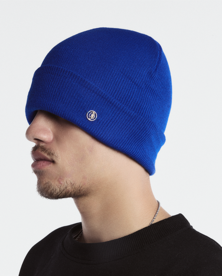 KINETIC BLUE BEANIE