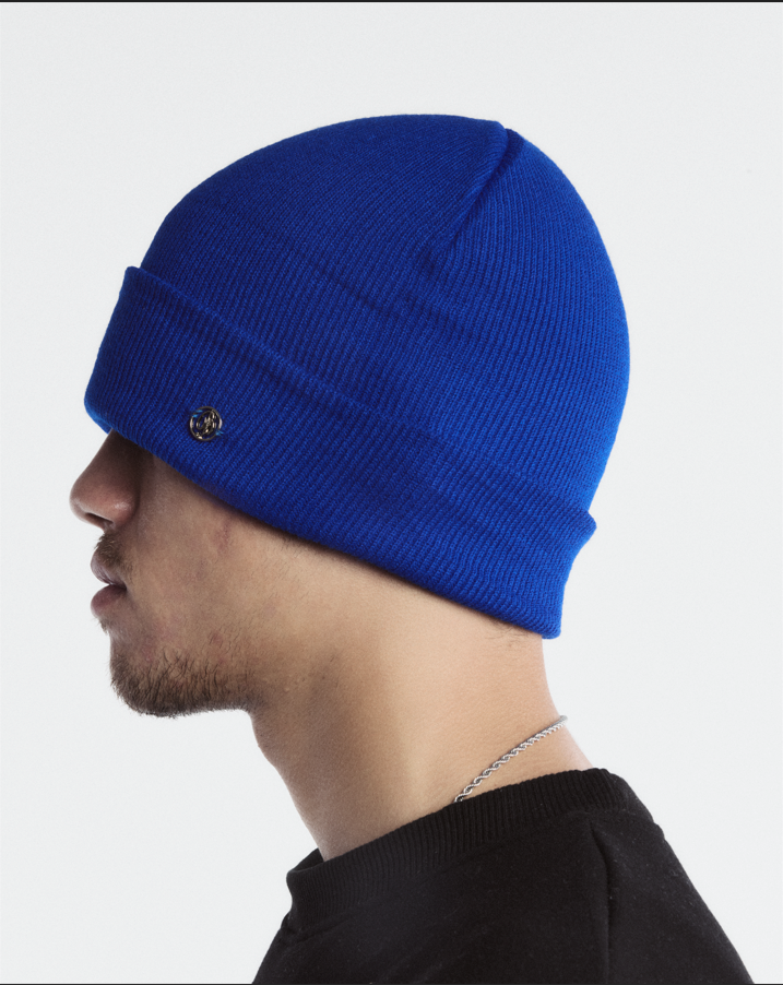 KINETIC BLUE BEANIE