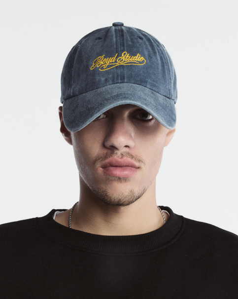 BLUE WASHED BOYD STUDIO CAP