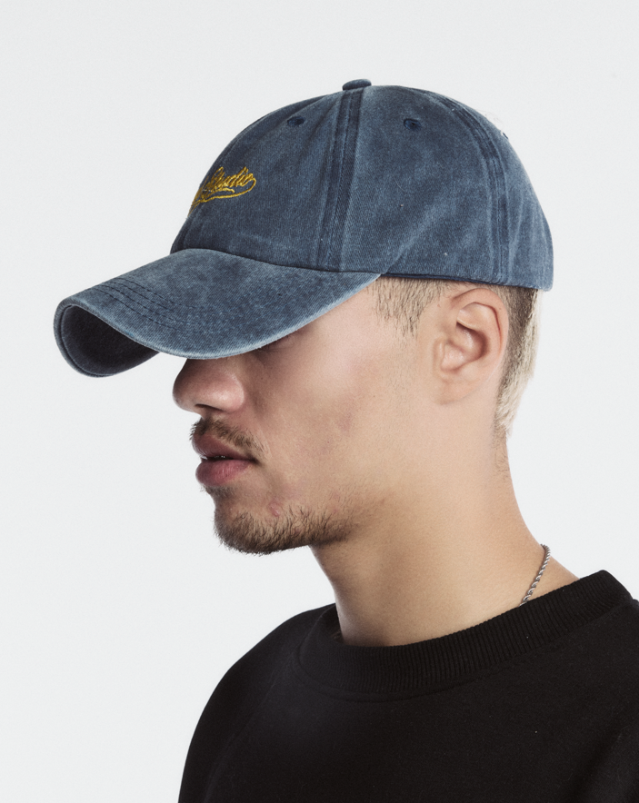 BLUE WASHED BOYD STUDIO CAP