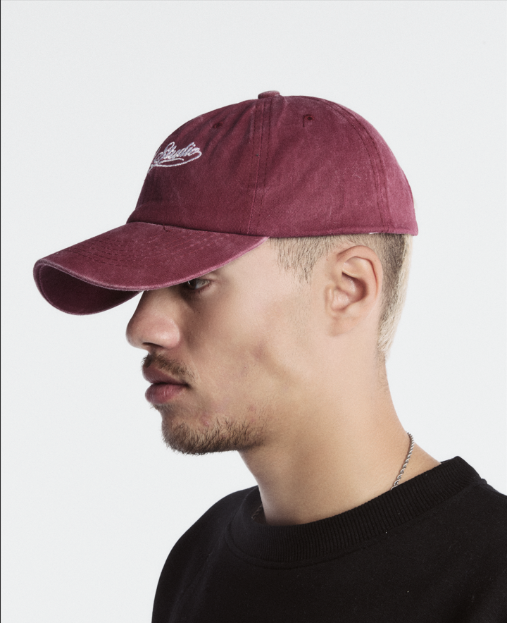 RED WASHED BOYD STUDIO CAP