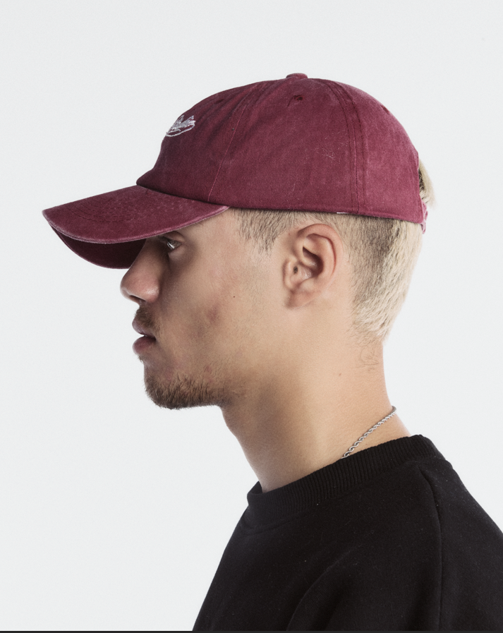 RED WASHED BOYD STUDIO CAP