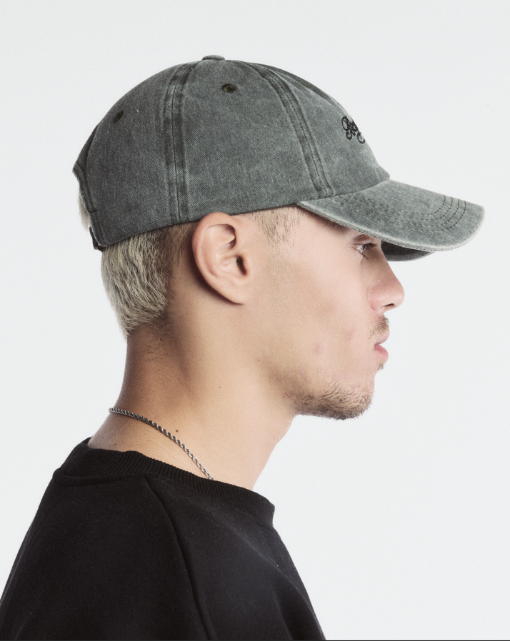 GREEN WASHED BOYD STUDIO CAP