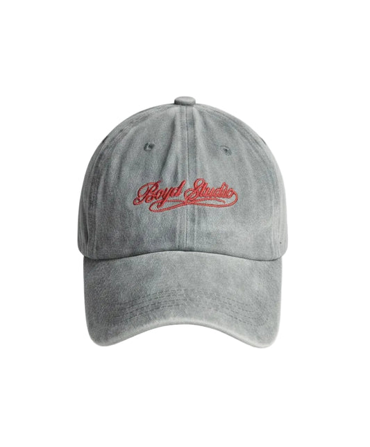 GREY WASHED BOYD STUDIO CAP